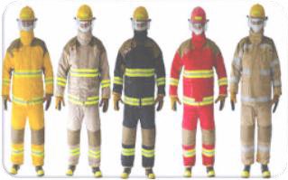 Suministro de trajes de bombero